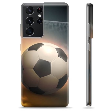 Samsung Galaxy S21 Ultra 5G TPU Hülle - Fußball