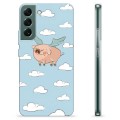 Samsung Galaxy S22+ 5G TPU Hülle - Fliegendes Schwein