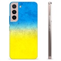 Samsung Galaxy S22 5G TPU Hülle Ukrainische Flagge - Zweifarbig