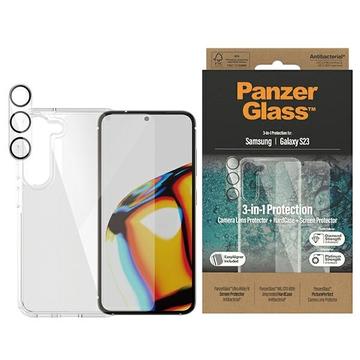 Samsung Galaxy S23 5G PanzerGlass 3-in-1 Schutzset - Durchsichtig