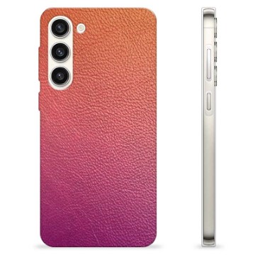 Samsung Galaxy S23+ 5G TPU Hülle - Ombre-Leder