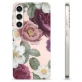 Samsung Galaxy S23+ 5G TPU Hülle - Romantische Blumen