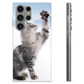 Samsung Galaxy S23 Ultra 5G TPU Hülle - Katze