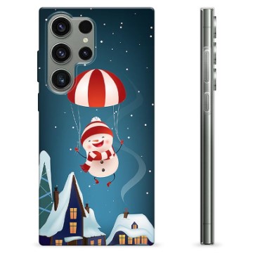 Samsung Galaxy S23 Ultra 5G TPU Hülle - Schneemann