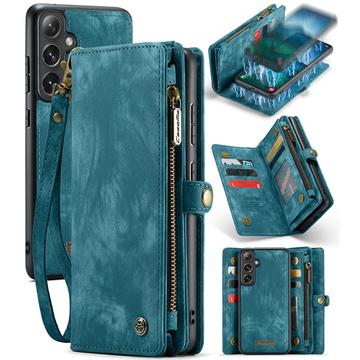 Samsung Galaxy S24 Caseme 008 2-in-1 Multifunktions Wallet Hülle - Blau