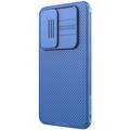 Samsung Galaxy S24 FE Nillkin CamShield Prop Hybrid Hülle - Blau