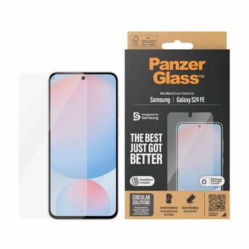 Samsung Galaxy S24 FE PanzerGlass Ultra-Wide Fit EasyAligner Panzerglas - Durchsichtig