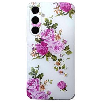 Samsung Galaxy S24 FE Stylish Ultra-Slim TPU Hülle - Rose Blume