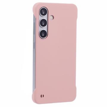 Samsung Galaxy S24 Rahmenlose Kunststoff Hülle - Rosa