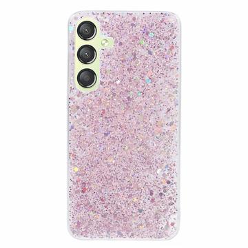 Samsung Galaxy S24 Glitter Flakes TPU Hülle