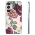 Samsung Galaxy S24+ TPU Hülle - Romantische Blumen