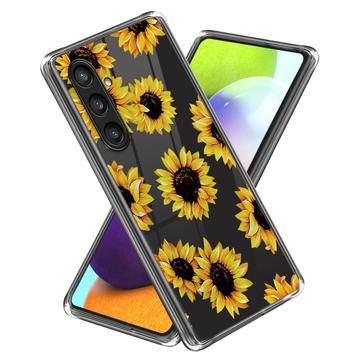 Samsung Galaxy S24 Stylish Ultra-Slim TPU Hülle - Sonnenblumen