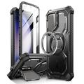 Samsung Galaxy S24 Supcase i-Blason Armorbox Mag Hybrid Hülle - Schwarz