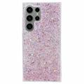 Samsung Galaxy S24 Ultra Glitter Flakes TPU Hülle