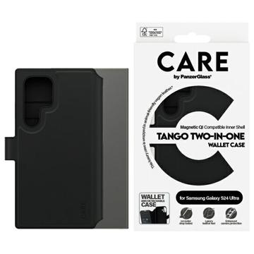 Samsung Galaxy S24 Ultra PanzerGlass Care Tango 2-in-1 Wallet Hülle - MagSafe-kompatibel - Schwarz