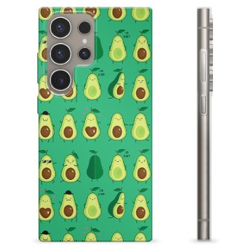 Samsung Galaxy S24 Ultra TPU Hülle - Avocado Muster