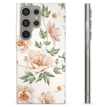 Samsung Galaxy S24 Ultra TPU Hülle - Blumen