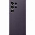 Samsung Galaxy S24 Ultra Vegan Leather Case GP-FPS928HCAVW (Open Box - Bulk Satisfactory) - Dark Violet