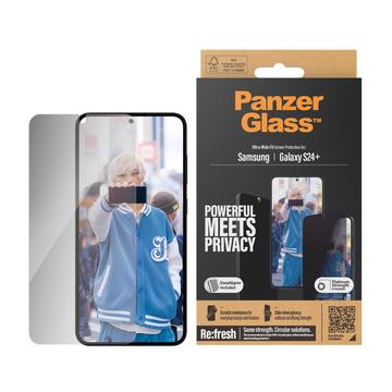 Samsung Galaxy S24+ PanzerGlass Ultra-Wide Fit Privacy EasyAligner Panzerglas - Durchsichtig