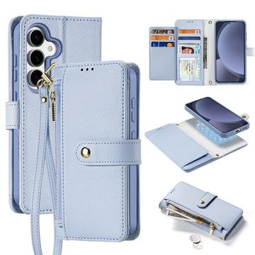 Samsung Galaxy S25 Dux Ducis Lawa Brieftaschen-Lederhülle mit Magnetabdeckung