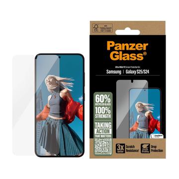 Samsung Galaxy S25 PanzerGlass Ultra-Wide Fit Panzerglas - 9H