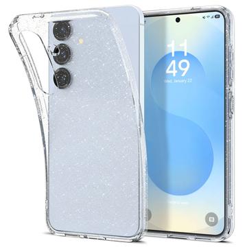 Samsung Galaxy S25 Spigen Liquid Crystal Glitter Hülle - Durchsichtig