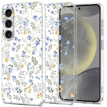 Samsung Galaxy S25 Tech-Protect FlexAir TPU Hülle - Frühlingsblumen