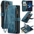 Samsung Galaxy S25 Ultra Caseme C30 Multifunktions Wallet Hülle - Blau