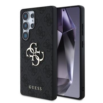 Samsung Galaxy S25 Ultra Guess 4G Big Metal Logo Hybrid Hülle - Schwarz