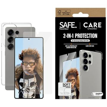 Samsung Galaxy S25 Ultra PanzerGlass Care Fashion 2-in-1 Bundle - Klar