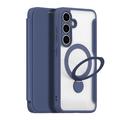 Samsung Galaxy S25+ Dux Ducis Skin X Pro Magnetisch Flip Hülle - Blau