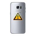 Samsung Galaxy S7 Edge Akkufachdeckel Reparatur - Silber