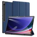 Samsung Galaxy Tab S10 Ultra Dux Ducis Domo Tri-Fold Smart Folio Hülle - Blau