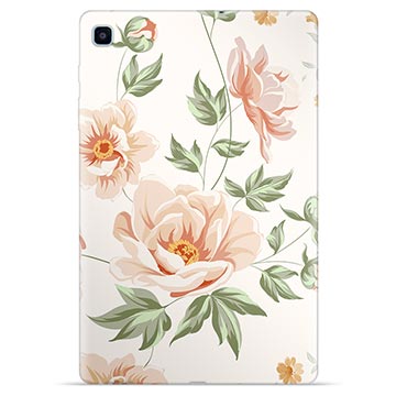 Samsung Galaxy Tab S6 Lite 2020/2022/2024 TPU Hülle - Blumen