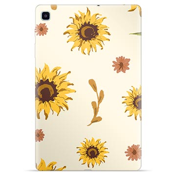 Samsung Galaxy Tab S6 Lite 2020/2022/2024 TPU Hülle - Sonnenblume