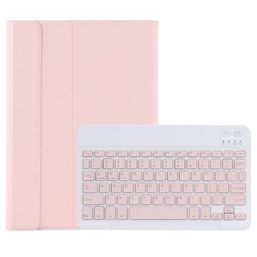 Samsung Galaxy Tab S9 FE Bluetooth Tastaturhülle - Rosa