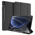 Samsung Galaxy Tab S9 FE+ Dux Ducis Domo Tri-Fold Smart Folio Hülle - Schwarz