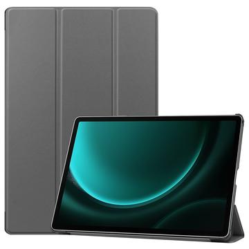 Samsung Galaxy Tab S9 FE+ Tri-Fold Serie Smart Folio Hülle - Grau