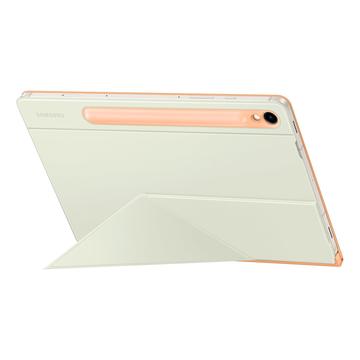 Samsung Galaxy Tab S9/S9 FE Smart Book Cover EF-BX710POEGWW - Weiß / Orange