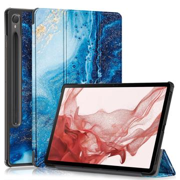 Samsung Galaxy Tab S9 Tri-Fold Serie Smart Folio Hülle - Meereswelle