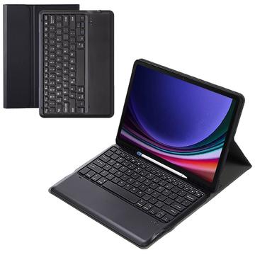 Samsung Galaxy Tab S9+ Bluetooth Tastaturhülle (Offene Verpackung - Bulk Befriedigend) - Schwarz