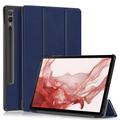 Samsung Galaxy Tab S9+ Tri-Fold Serie Smart Folio Hülle - Blau