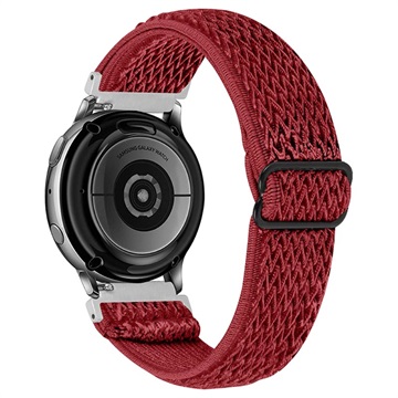 Samsung Galaxy Watch4/Watch4 Classic/Watch5/Watch6/Watch FE/Watch7 Gestrickter Armband - Rot