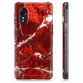 Samsung Galaxy Xcover 5 TPU Hülle - Roter Marmor