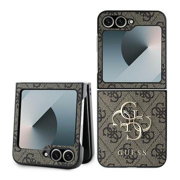 Samsung Galaxy Z Flip6 Guess 4G Big Metal Logo Hybrid Hülle