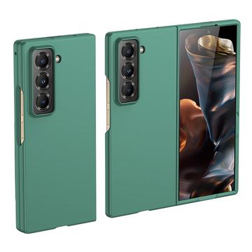 Samsung Galaxy Z Fold Special Gummierte Kunststoff Hülle - Grün