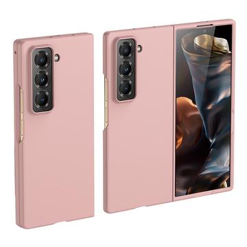 Samsung Galaxy Z Fold Special Gummierte Kunststoff Hülle - Rosa