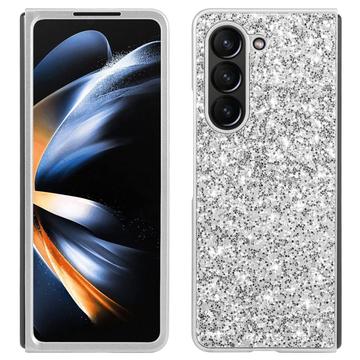 Samsung Galaxy Z Fold6 Glitter Serie Hybrid Hülle - Silber