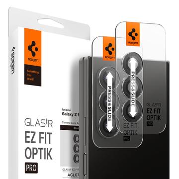 Samsung Galaxy Z Fold6 Spigen Glas.tR Ez Fit Optik Pro Kameraobjektiv Panzerglas - 2 Stk. - Schwarz