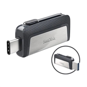 SanDisk Ultra Dual Drive USB Typ C Flash Drive SDDDC2-128G-G46 - 128GB